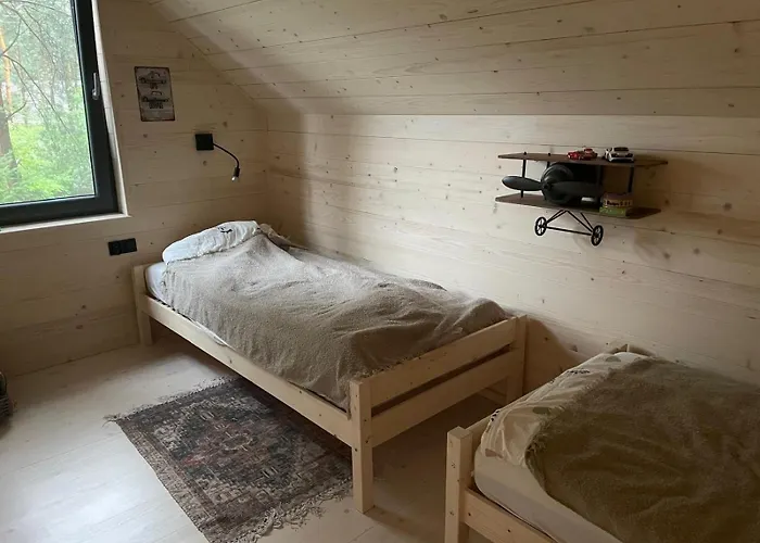 Dom wakacyjny Modern Zegrze - W Lesie, Sauna, Blisko Zalewu - By Rentujemy