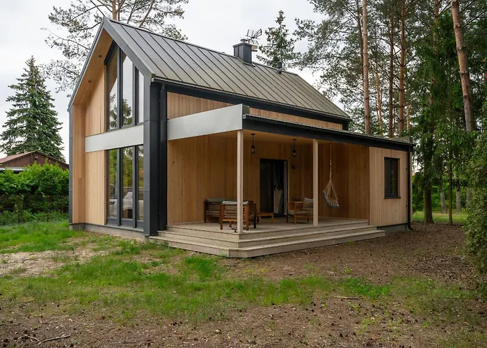 Dom wakacyjny Modern Zegrze - W Lesie, Sauna, Blisko Zalewu - By Rentujemy Beniaminow