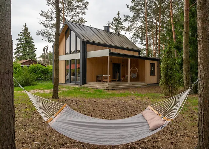 Dom wakacyjny Modern Zegrze - W Lesie, Sauna, Blisko Zalewu - By Rentujemy Beniaminow